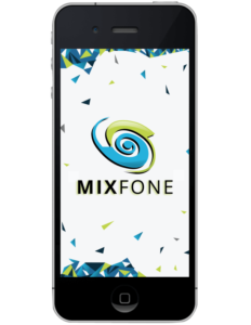 MIX Fone Mobile Application Home Screen