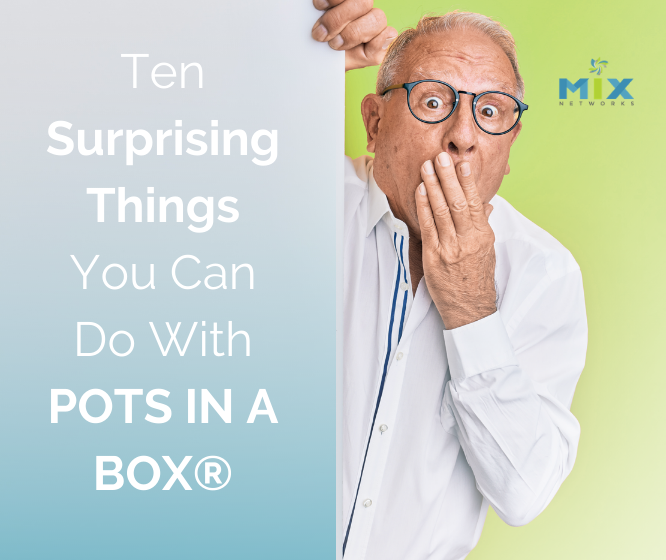 Surprising things POTS IN A BOX