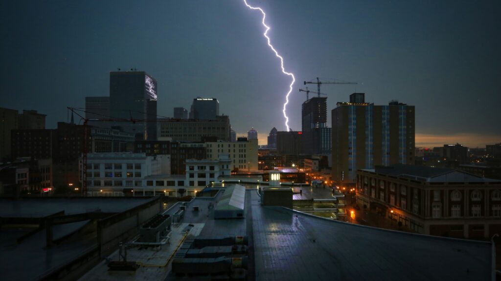 lightning season lightning strike